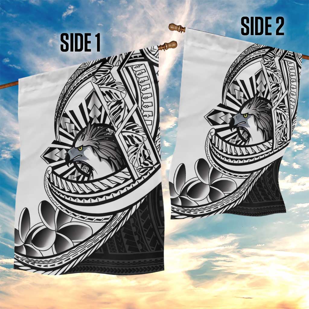 Philippines Eagle Sun Garden Flag Filipino Agila Polynesian Tattoo Black Color LT14 - Polynesian Pride