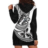 Philippines Eagle Sun Hoodie Dress Filipino Agila Polynesian Tattoo Black Color LT14 - Polynesian Pride