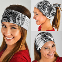 Philippines Eagle Sun Neck Gaiter Filipino Agila Polynesian Tattoo Black Color LT14 - Polynesian Pride