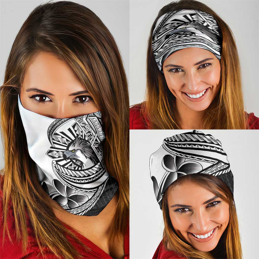 Philippines Eagle Sun Neck Gaiter Filipino Agila Polynesian Tattoo Black Color LT14 - Polynesian Pride