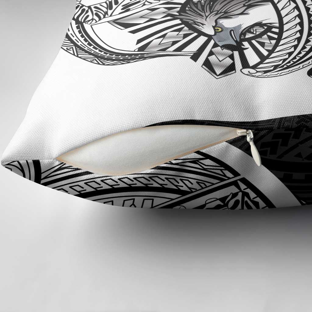 Philippines Eagle Sun Pillow Cover Filipino Agila Polynesian Tattoo Black Color LT14 - Polynesian Pride