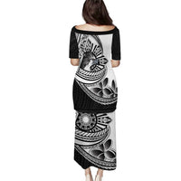 Philippines Eagle Sun Puletasi Filipino Agila Polynesian Tattoo Black Color LT14 - Polynesian Pride