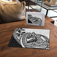 Philippines Eagle Sun Puzzle Filipino Agila Polynesian Tattoo Black Color LT14 - Polynesian Pride