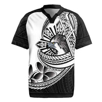Philippines Eagle Sun Rugby Jersey Filipino Agila Polynesian Tattoo Black Color