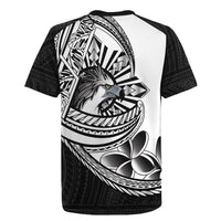 Philippines Eagle Sun Rugby Jersey Filipino Agila Polynesian Tattoo Black Color