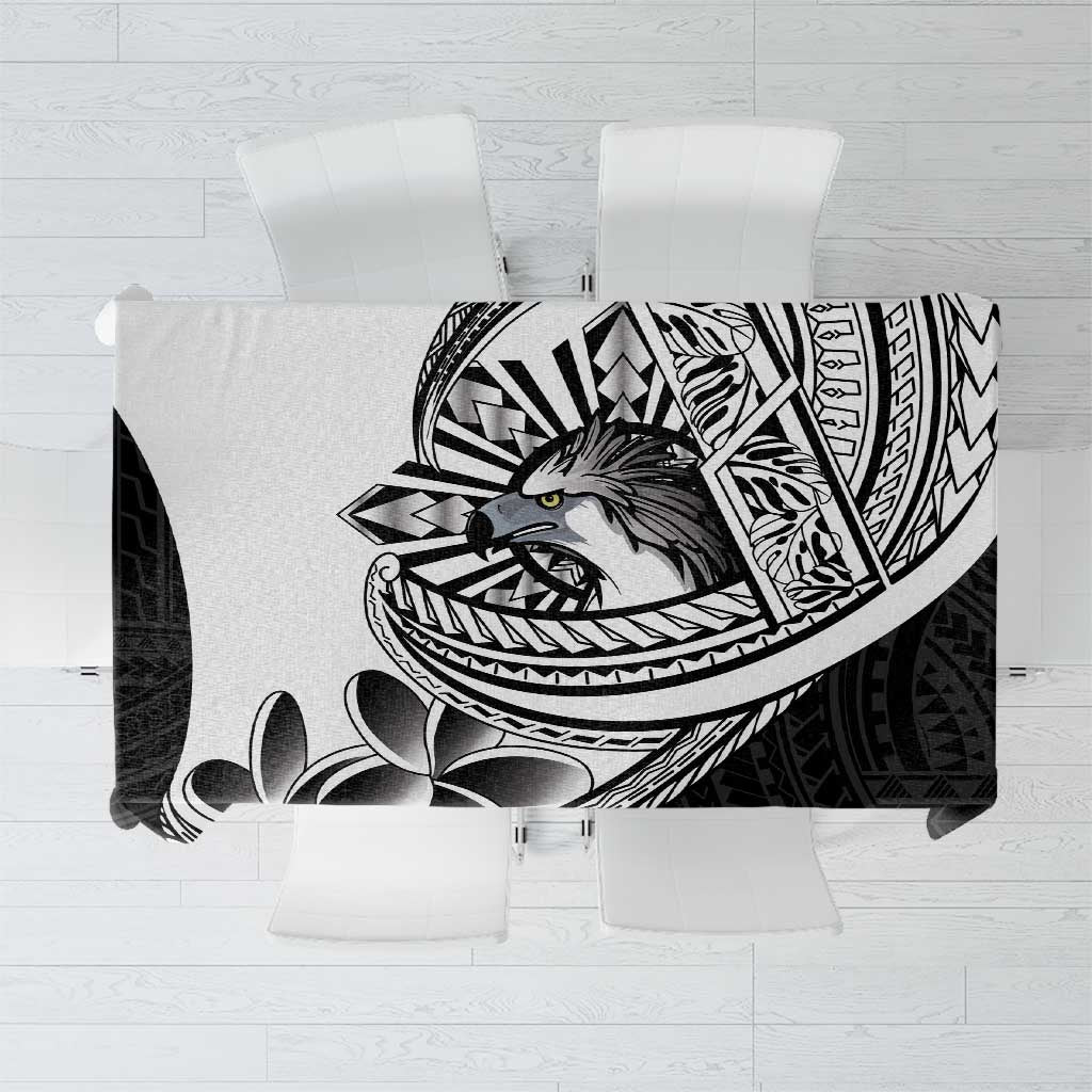 Philippines Eagle Sun Tablecloth Filipino Agila Polynesian Tattoo Black Color LT14 Black - Polynesian Pride