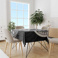 Philippines Eagle Sun Tablecloth Filipino Agila Polynesian Tattoo Black Color LT14 - Polynesian Pride