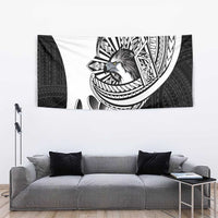 Philippines Eagle Sun Tapestry Filipino Agila Polynesian Tattoo Black Color LT14 - Polynesian Pride