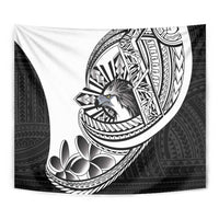 Philippines Eagle Sun Tapestry Filipino Agila Polynesian Tattoo Black Color LT14 - Polynesian Pride
