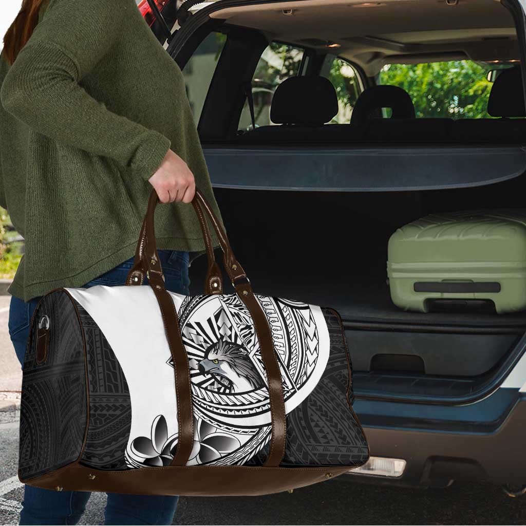 Philippines Eagle Sun Travel Bag Filipino Agila Polynesian Tattoo Black Color LT14 - Polynesian Pride