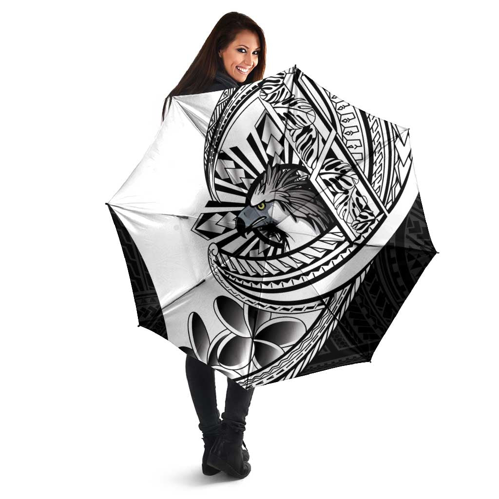 Philippines Eagle Sun Umbrella Filipino Agila Polynesian Tattoo Black Color LT14 - Polynesian Pride