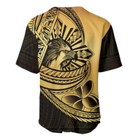 Philippines Eagle Sun Baseball Jersey Filipino Agila Polynesian Tattoo Gold Color LT14 - Polynesian Pride