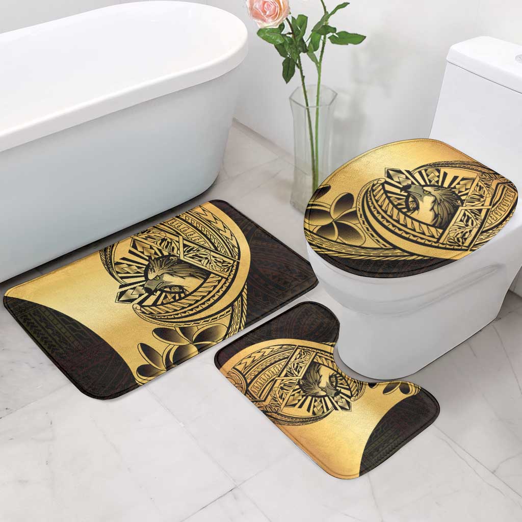 Philippines Eagle Sun Bathroom Set Filipino Agila Polynesian Tattoo Gold Color LT14 - Polynesian Pride