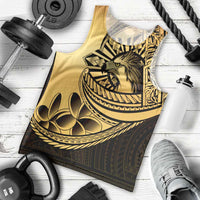 Philippines Eagle Sun Men Tank Top Filipino Agila Polynesian Tattoo Gold Color LT14 - Polynesian Pride