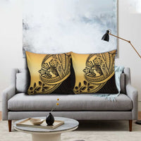 Philippines Eagle Sun Pillow Cover Filipino Agila Polynesian Tattoo Gold Color LT14 - Polynesian Pride