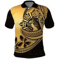 Philippines Eagle Sun Polo Shirt Filipino Agila Polynesian Tattoo Gold Color LT14 Gold - Polynesian Pride