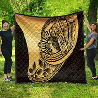Philippines Eagle Sun Quilt Filipino Agila Polynesian Tattoo Gold Color LT14 - Polynesian Pride