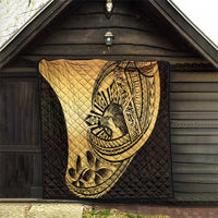 Philippines Eagle Sun Quilt Filipino Agila Polynesian Tattoo Gold Color LT14 - Polynesian Pride