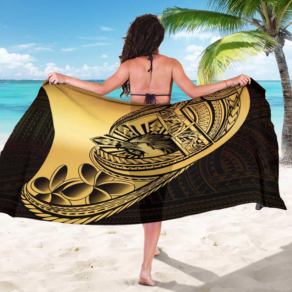 Philippines Eagle Sun Sarong Filipino Agila Polynesian Tattoo Gold Color LT14 - Polynesian Pride