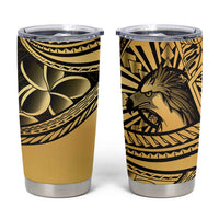 Philippines Eagle Sun Tumbler Cup Filipino Agila Polynesian Tattoo Gold Color LT14 Gold - Polynesian Pride