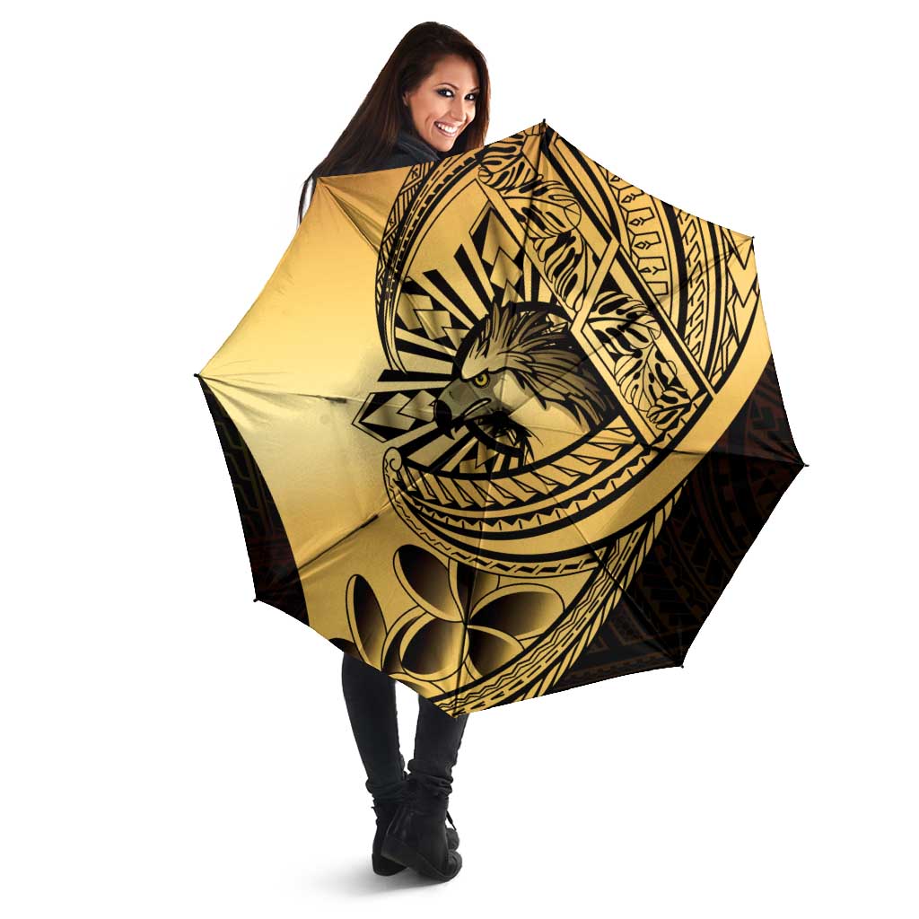 Philippines Eagle Sun Umbrella Filipino Agila Polynesian Tattoo Gold Color LT14 - Polynesian Pride