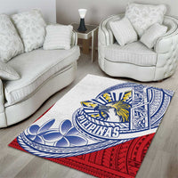 Philippines Eagle Sun Area Rug Filipino Agila Polynesian Tattoo Flag Color LT14 - Polynesian Pride