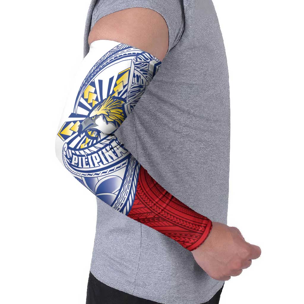 Philippines Eagle Sun Arm Sleeves Filipino Agila Polynesian Tattoo Flag Color LT14 - Polynesian Pride