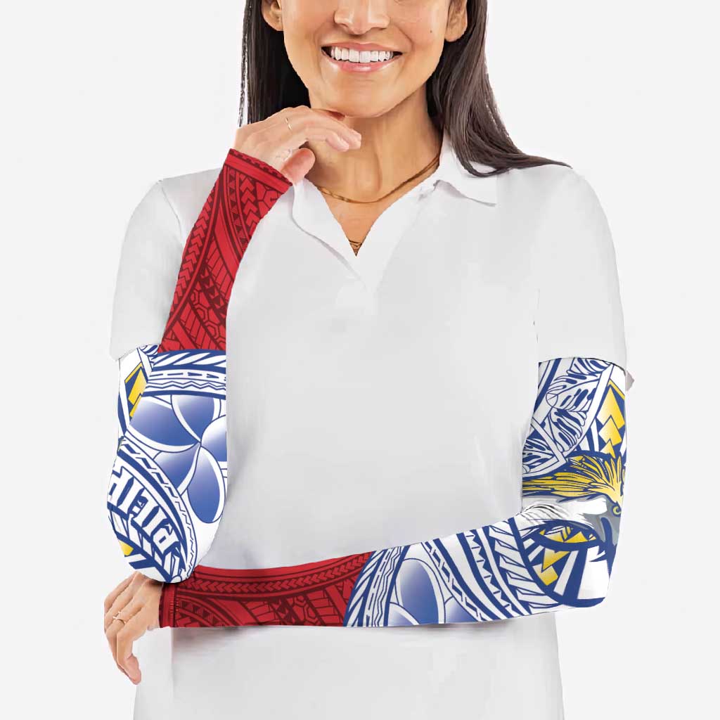 Philippines Eagle Sun Arm Sleeves Filipino Agila Polynesian Tattoo Flag Color LT14 - Polynesian Pride