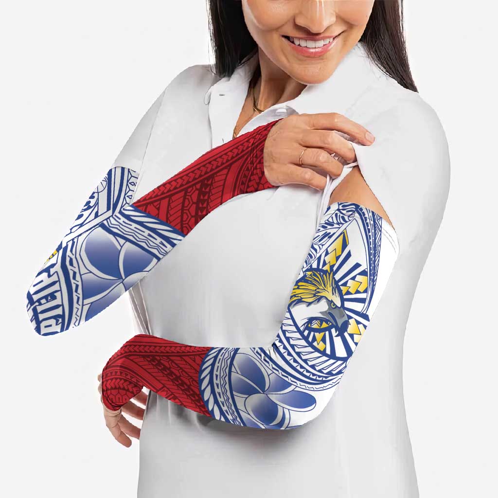 Philippines Eagle Sun Arm Sleeves Filipino Agila Polynesian Tattoo Flag Color LT14 - Polynesian Pride