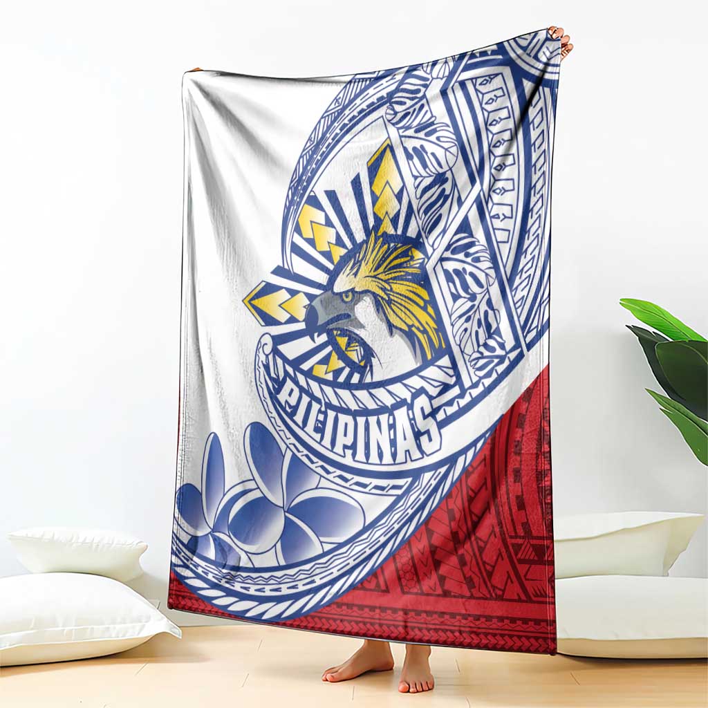 Philippines Eagle Sun Blanket Filipino Agila Polynesian Tattoo Flag Color LT14 - Polynesian Pride