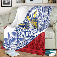 Philippines Eagle Sun Blanket Filipino Agila Polynesian Tattoo Flag Color LT14 - Polynesian Pride