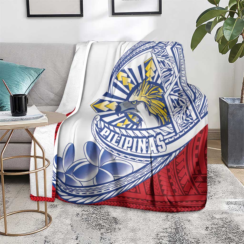 Philippines Eagle Sun Blanket Filipino Agila Polynesian Tattoo Flag Color LT14 - Polynesian Pride