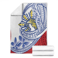 Philippines Eagle Sun Blanket Filipino Agila Polynesian Tattoo Flag Color LT14 - Polynesian Pride
