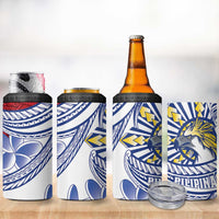 Philippines Eagle Sun 4 in 1 Can Cooler Tumbler Filipino Agila Polynesian Tattoo Flag Color LT14 - Polynesian Pride