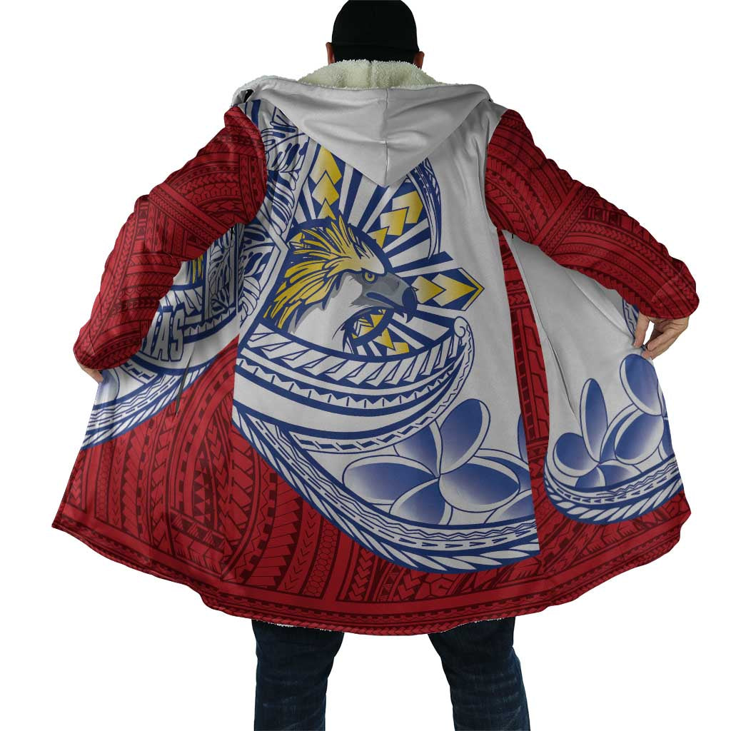 Philippines Eagle Sun Cloak Filipino Agila Polynesian Tattoo Flag Color LT14 - Polynesian Pride