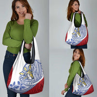 Philippines Eagle Sun Grocery Bag Filipino Agila Polynesian Tattoo Flag Color LT14 - Polynesian Pride