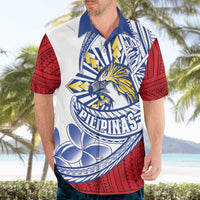Philippines Eagle Sun Hawaiian Shirt Filipino Agila Polynesian Tattoo Flag Color