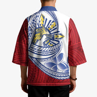 Philippines Eagle Sun Kimono Filipino Agila Polynesian Tattoo Flag Color LT14 - Polynesian Pride