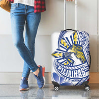 Philippines Eagle Sun Luggage Cover Filipino Agila Polynesian Tattoo Flag Color LT14 - Polynesian Pride