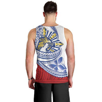 Philippines Eagle Sun Men Tank Top Filipino Agila Polynesian Tattoo Flag Color LT14 - Polynesian Pride