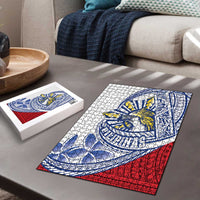 Philippines Eagle Sun Puzzle Filipino Agila Polynesian Tattoo Flag Color LT14 - Polynesian Pride