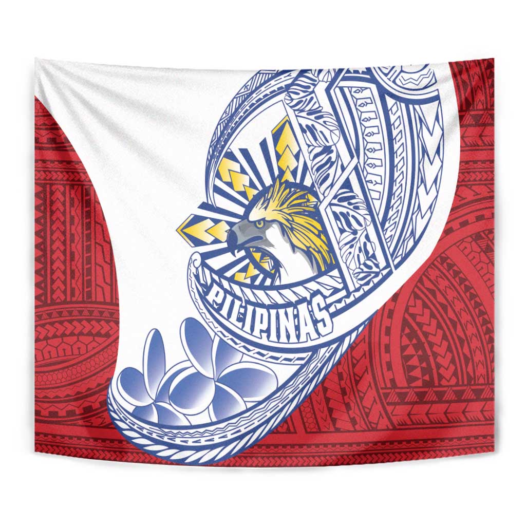 Philippines Eagle Sun Tapestry Filipino Agila Polynesian Tattoo Flag Color LT14 - Polynesian Pride