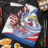 Filipino American History Month Apron Philippines Agila USA Eagle Mix Flag