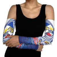 Filipino American History Month Arm Sleeves Philippines Agila USA Eagle Mix Flag LT14 - Polynesian Pride