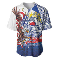 Filipino American History Month Baseball Jersey Philippines Agila USA Eagle Mix Flag