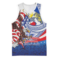 Filipino American History Month Basketball Jersey Philippines Agila USA Eagle Mix Flag