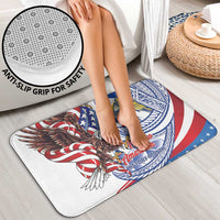 Filipino American History Month Bathroom Set Philippines Agila USA Eagle Mix Flag LT14 - Polynesian Pride