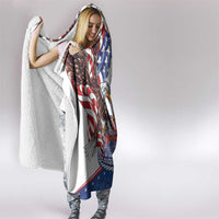 Filipino American History Month Hooded Blanket Philippines Agila USA Eagle Mix Flag LT14 - Polynesian Pride