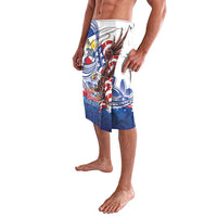 Filipino American History Month Lavalava Philippines Agila USA Eagle Mix Flag LT14 - Polynesian Pride