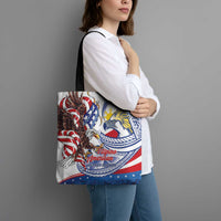 Filipino American History Month Tote Bag Philippines Agila USA Eagle Mix Flag LT14 - Polynesian Pride